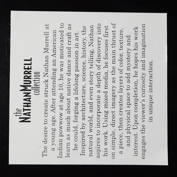 Wood Wall Art Nathan Murrell Hand Crafted Tree of Life Home Shadow Box Decor - Picture 5 of 7